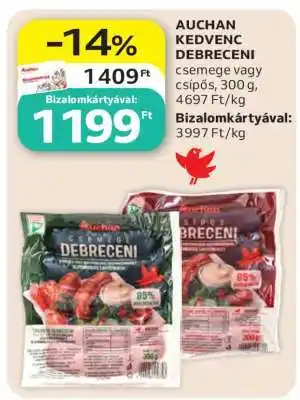 AUCHAN KEDVENC DEBRECENI