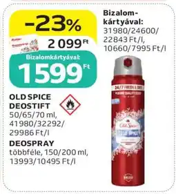 Auchan OLD SPICE DEOSTIFT ajánlat