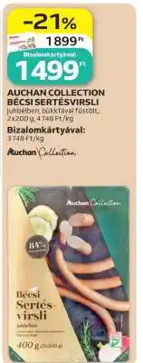 Auchan AUCHAN COLLECTION BÉCSI SERTÉSVIRSLI ajánlat