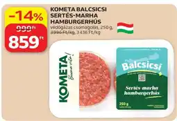 Auchan KOMETA BALCSICSI SERTÉS-MARHA HAMBURGERHÚS ajánlat