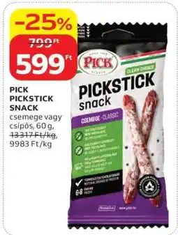 Auchan PICK PICKSTICK SNACK ajánlat