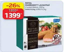 Auchan ROYAL PANÍROZOTT LAZACFILÉ ajánlat