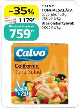 Auchan Calvo Tonhalsaláta ajánlat