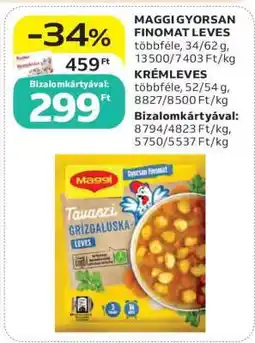 Auchan MAGGI GYORSAN FINOMAT LEVES ajánlat