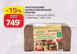 Auchan MASTEMACHER NAPRAFORGÓMAGOS KENYÉR ajánlat