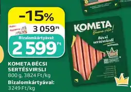 Auchan KOMETA Bécsi Sertésvirsli ajánlat