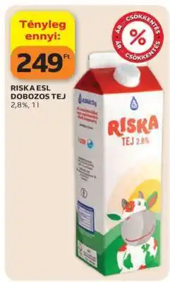 Auchan RISKA ESL DOBOZOS TEJ ajánlat
