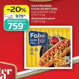 Auchan MASTER GOOD FALNI JÓ! HOT DOG ajánlat
