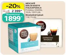Auchan NESCAFÉ Dolce Gusto Italkapszula ajánlat