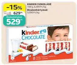 Auchan KINDER Csokoládé ajánlat