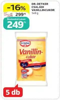 Auchan DR. OETKER CSALÁDI VANILLINCUKOR ajánlat