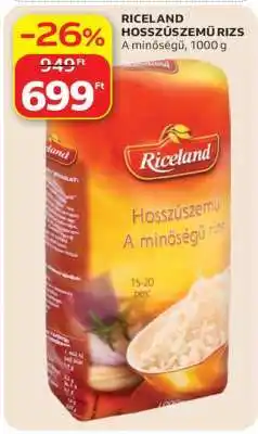 Auchan Riceland hosszúszemű rizs ajánlat
