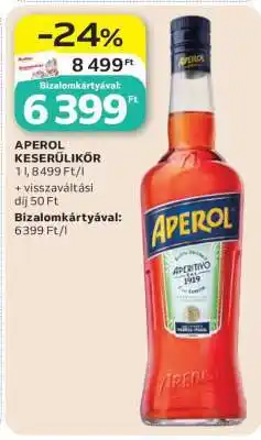 Auchan APEROL KESERŰLIKŐR ajánlat