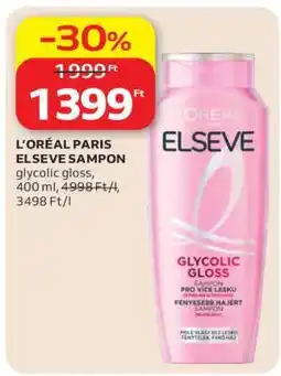 Auchan L'Oréal Paris Elseve Sampon ajánlat
