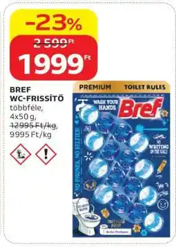 Auchan Bref WC-Frissítő ajánlat