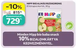 Auchan HIPP BIO ALMÁS RIZSKORONG ajánlat