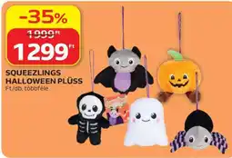 Auchan Squeezlings Halloween Plüss ajánlat