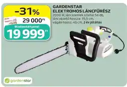 Auchan GARDENSTAR ELEKTROMOS LÁNCFŰRÉSZ ajánlat