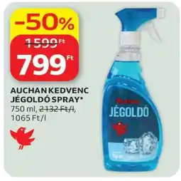 Auchan Auchan Kedvenc Jégoldó Spray ajánlat