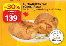 Auchan AUCHAN KEDVENC TÚRÓS TÁSKA ajánlat
