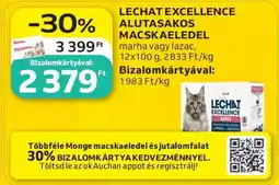 Auchan LECHAT EXCELLENCE ALUTASAKOS MACSKAELEDEL ajánlat