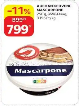 Auchan Auchan Kedvenc Mascarpone ajánlat