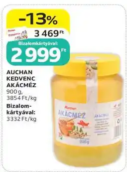 Auchan Auchan Kedvenc Akácméz ajánlat