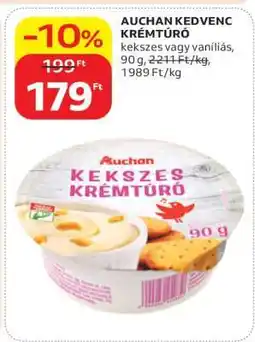 Auchan AUCHAN KEDVENC KRÉMTÚRÓ ajánlat