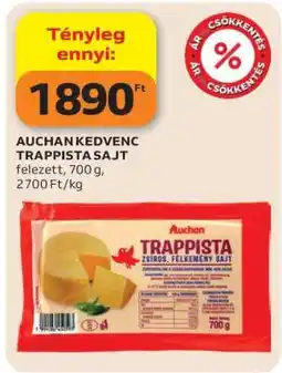 Auchan AUCHAN KEDVENC TRAPPISTA SAJT ajánlat