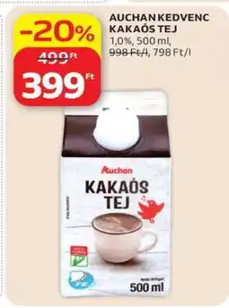 Auchan AUCHAN KEDVENC KAKAÓS TEJ ajánlat