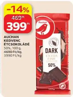 Auchan AUCHAN KEDVENC ÉTCSOKOLÁDÉ ajánlat
