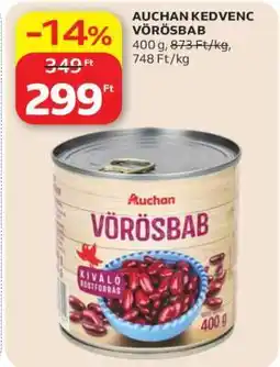 Auchan AUCHAN KEDVENC VÖRÖSBAB ajánlat