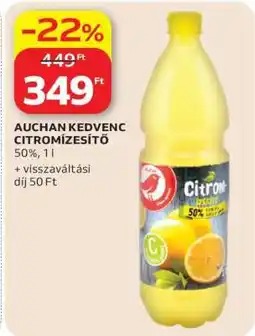 Auchan Auchan Kedvenc Citromízésítő ajánlat