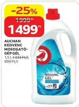 Auchan AUCHAN KEDVENC MOSOGATÓGÉP GÉL ajánlat