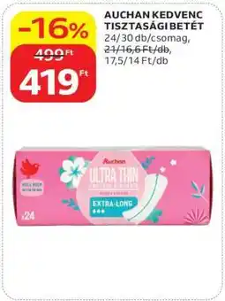 Auchan AUCHAN KEDVENC TISZTASÁGI BETÉT ajánlat