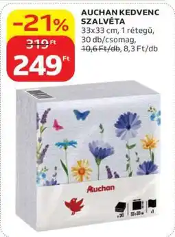 Auchan AUCHAN KEDVENC SZALVÉTA ajánlat