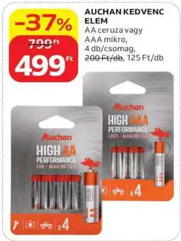 Auchan AUCHAN KEDVENC ELEM ajánlat