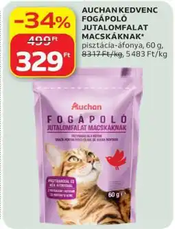 Auchan AUCHAN KEDVENC FOGÁPOLÓ JUTALOMFALAT MACSKÁKNAK ajánlat