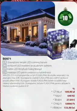 BetterStyle Kültéri LED-fényfüzér hideg fénnyel ajánlat