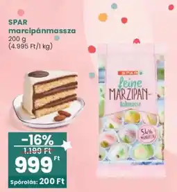 Interspar Spar marcipánmassza ajánlat