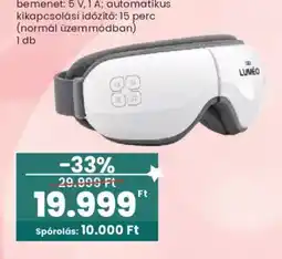 Interspar Luméo szemmasszázs ajánlat