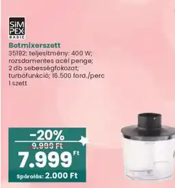 Interspar Botmixerszett ajánlat