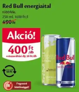 EcoFamily Red Bull energiailtal ajánlat