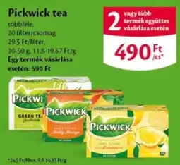 EcoFamily Pickwick tea ajánlat