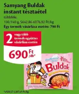 EcoFamily Samyang Buldak instant tésztaétel ajánlat