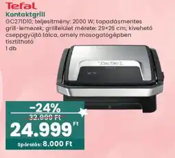 Interspar Tefal kontaktgrill ajánlat