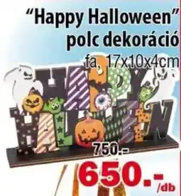 Vianni Drogéria Happy Halloween polc dekoráció ajánlat