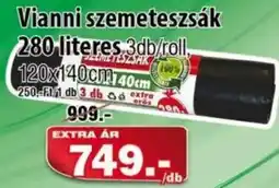 Vianni Drogéria Vianni szemeteszsák ajánlat