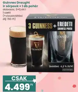 Interspar guinness draught ajánlat
