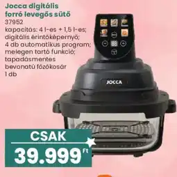 Interspar Jocca digitális forró levegős sütő ajánlat
